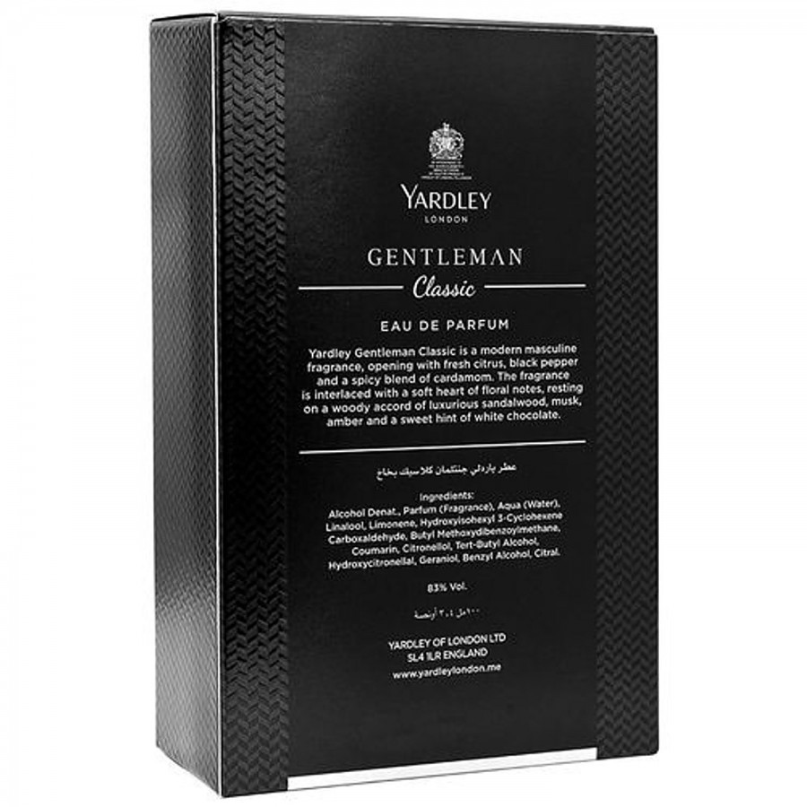 Yardley London Gentleman Classic - Eau De Parfum For Men