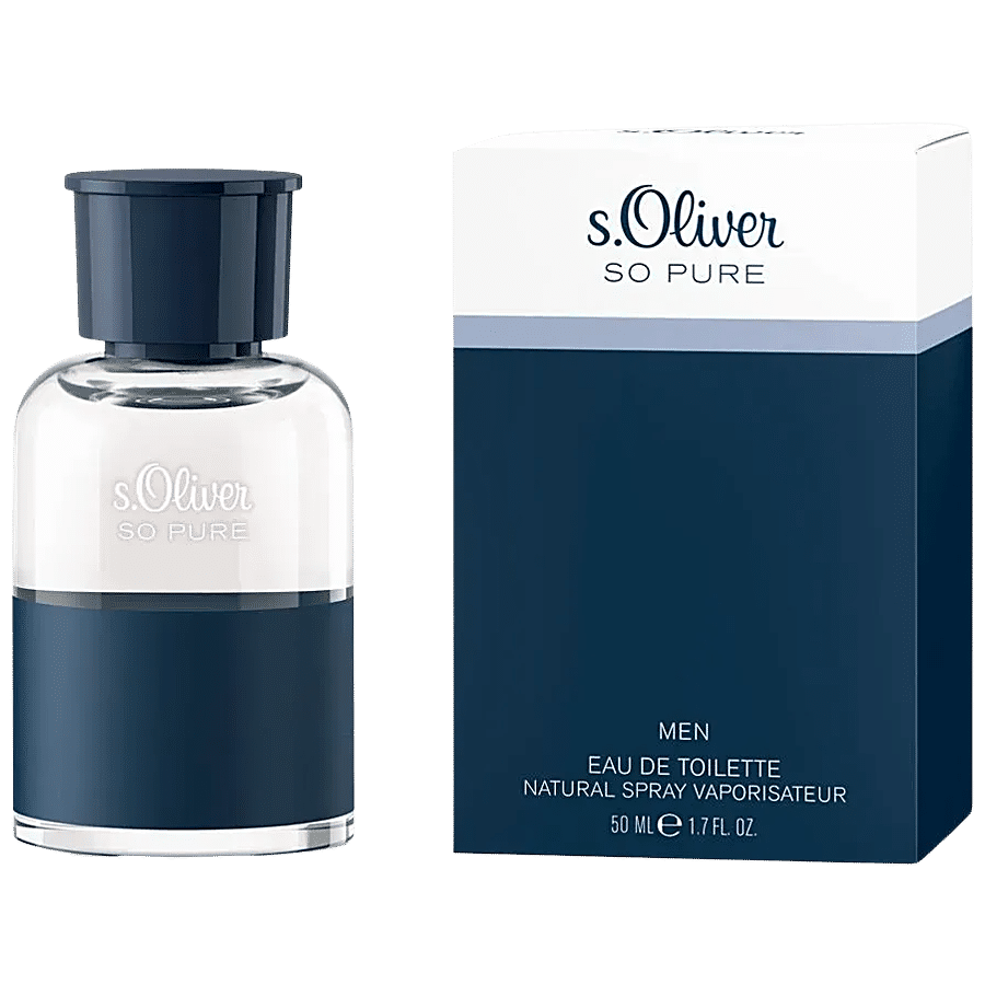 s.Oliver So Pure Man Eau de Toilette Natural Spray