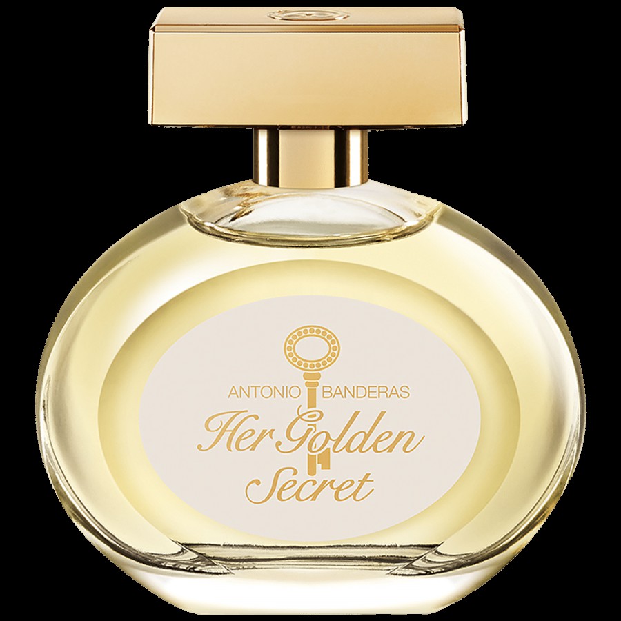 Antonio Banderas Her Golden Secret Eau De Toilette + Deodorant Spray