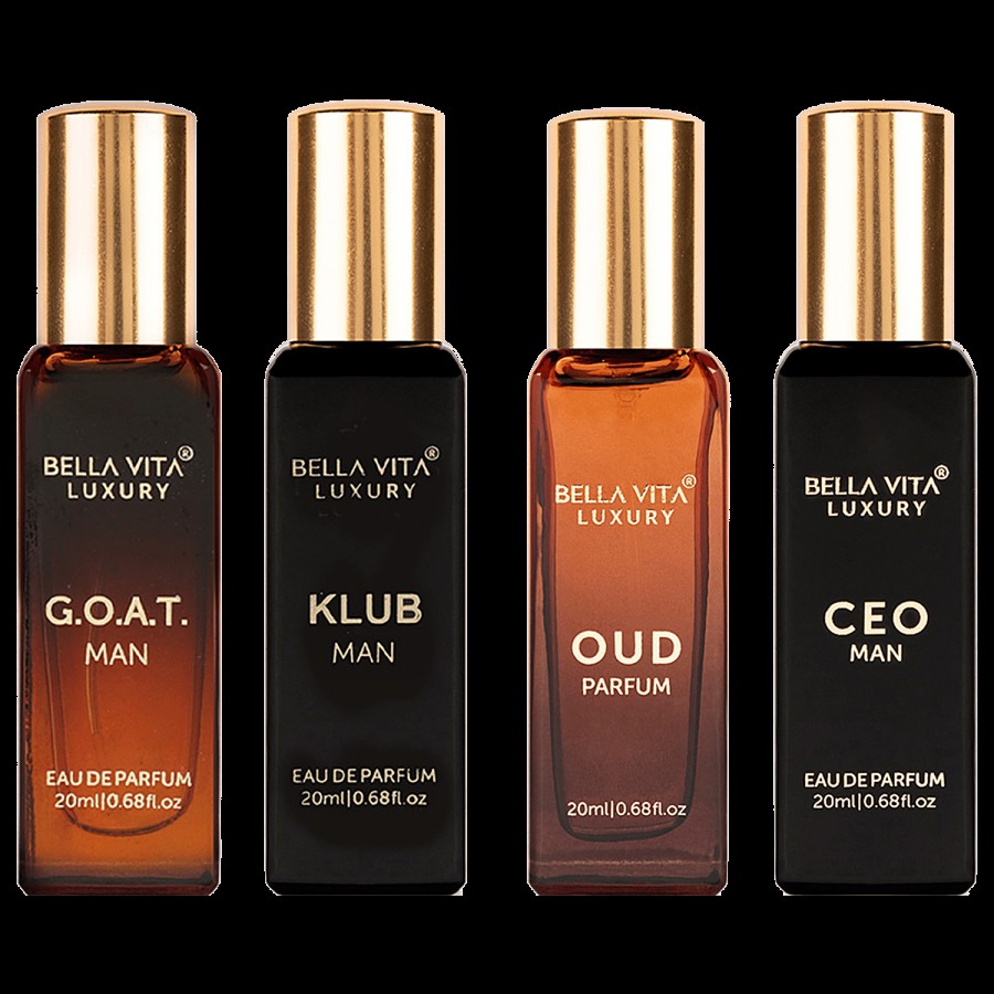 Bella Vita Luxury Unisex Perfume Gift Set For Men & Women