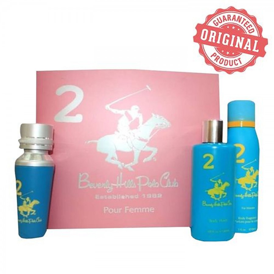 Beverly Hills Polo Club Gift Set - SG + EDT + Deo