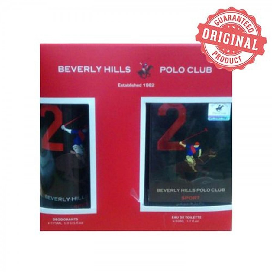 Beverly Hills Polo Club Sports Men EDT + Deodorant