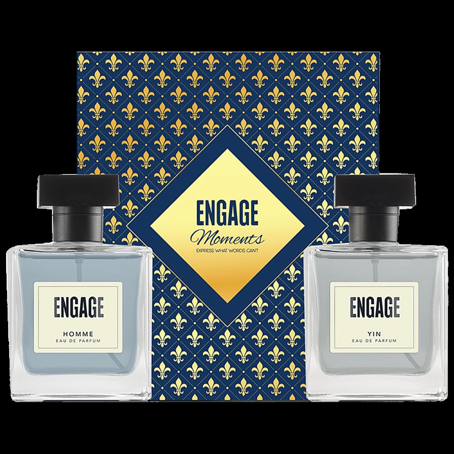 Engage Moments Giftbox - Yin & Homme Eau De Parfum