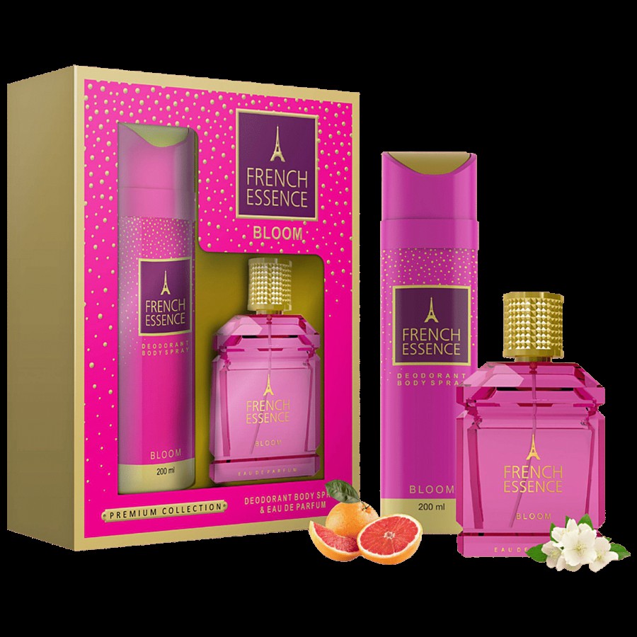 French Essence Bloom Deodorant Body Spray & Eau De Parfum