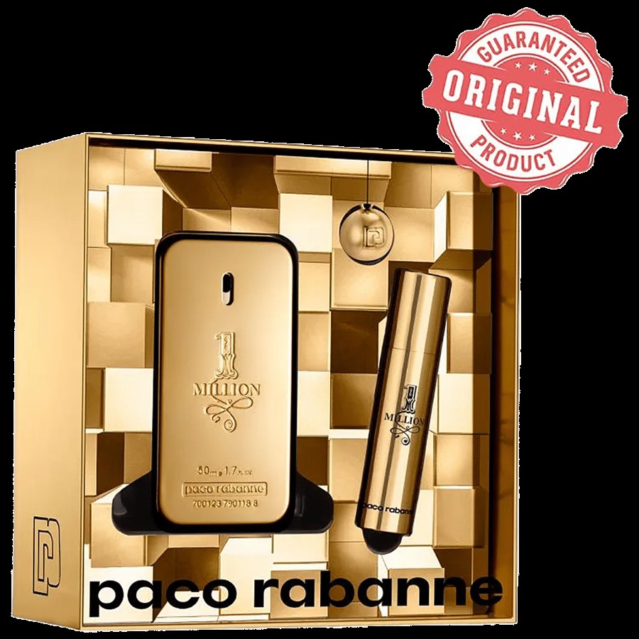 Paco Rabanne 1 Million Eau de Toilette & Travel Spray