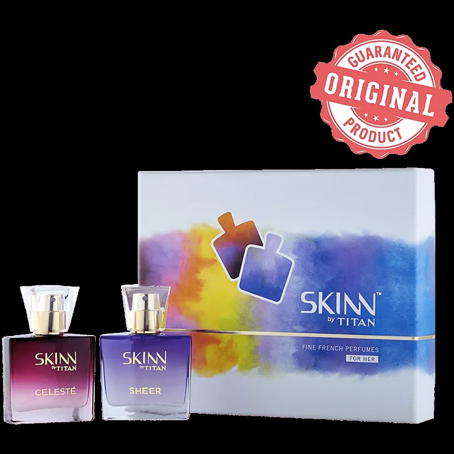 Skinn By Titan Celeste & Sheer Perfume For Women