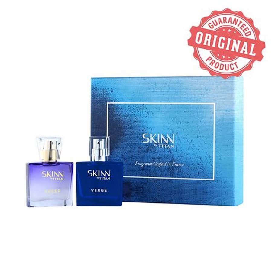 Skinn By Titan Verge & Sheer Perfume For Pair