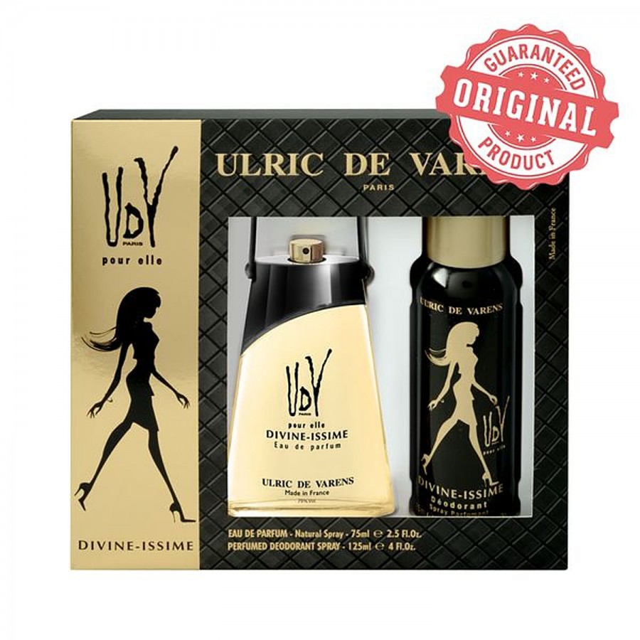 Ulric De Varens Divine-Issme Set - Eau De Parfum + Deodorant