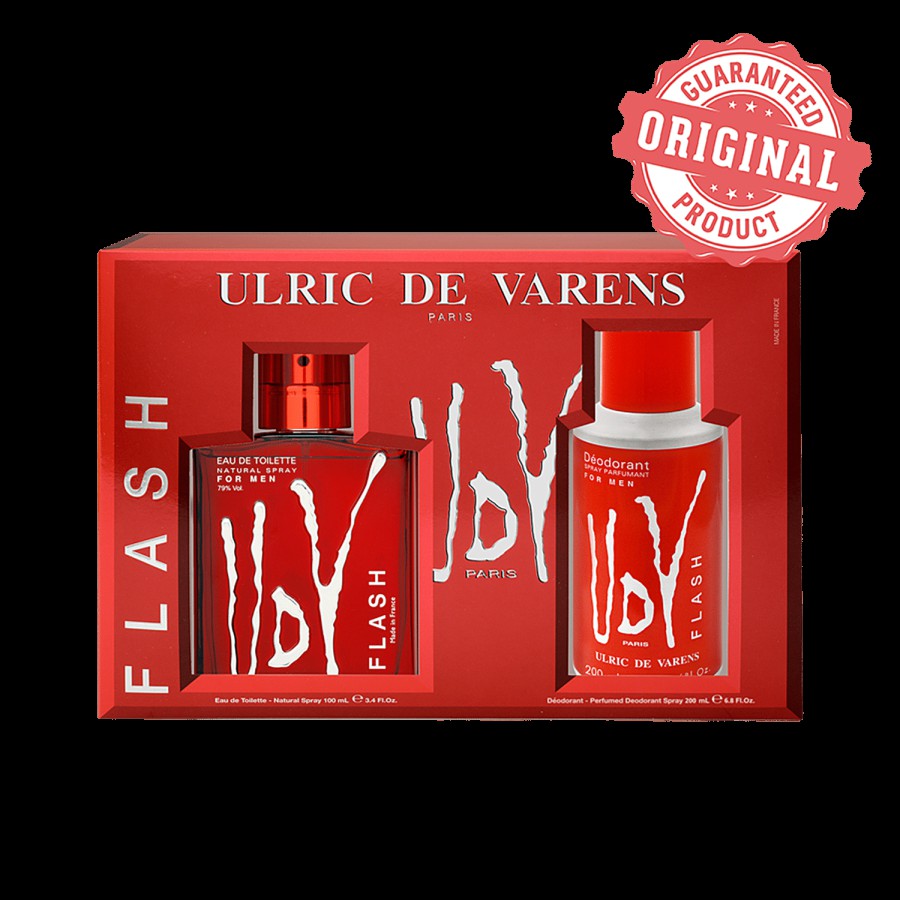 Ulric De Varens Flash Set - Eau De Toilette + Deodorant