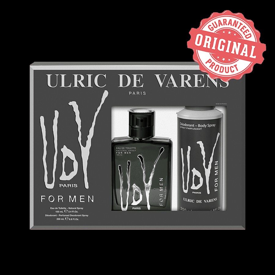 Ulric De Varens For Men Set - Eau De Toilette + Deodorant