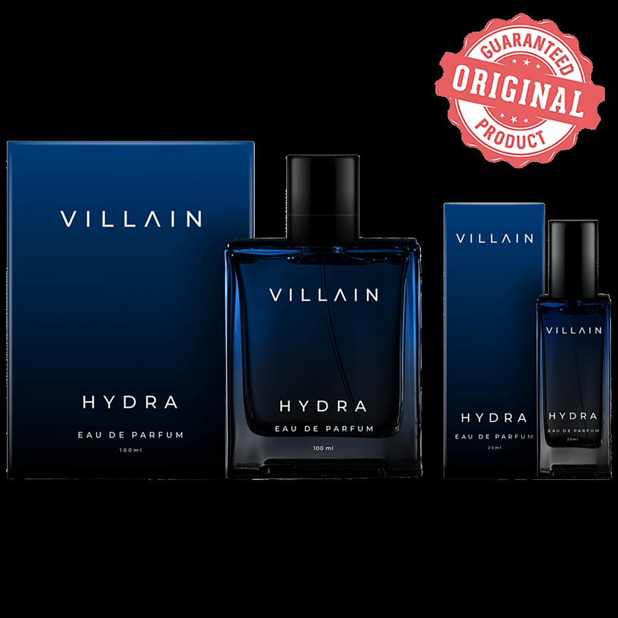 VILLAIN Combo Perfume - Hydra Eau De Parfum