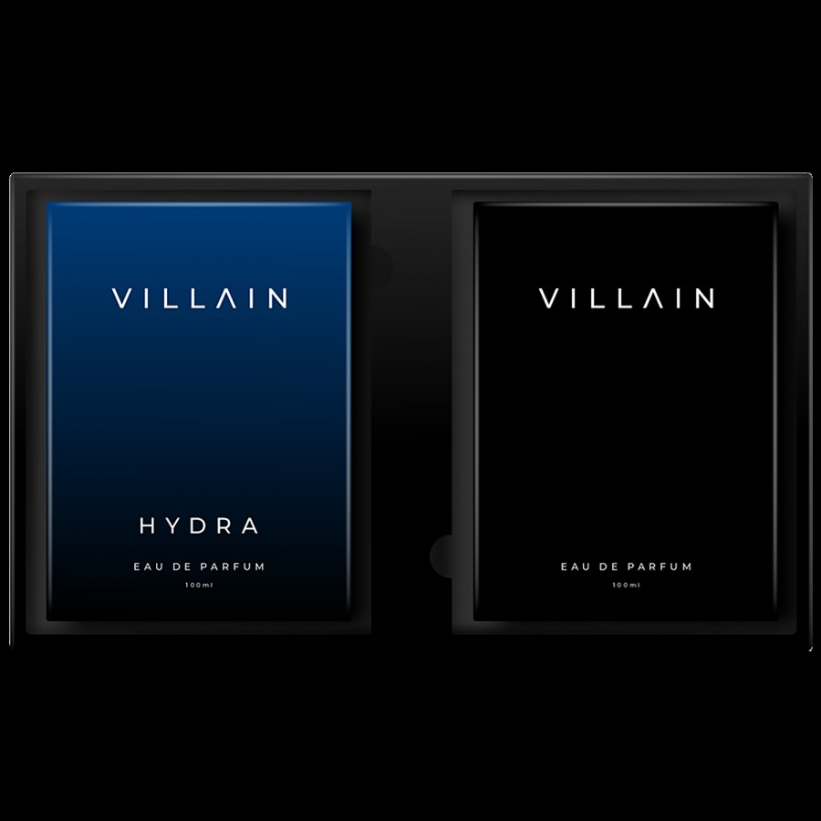 VILLAIN Party Combo Perfume - Hydra & Eau De Parfum