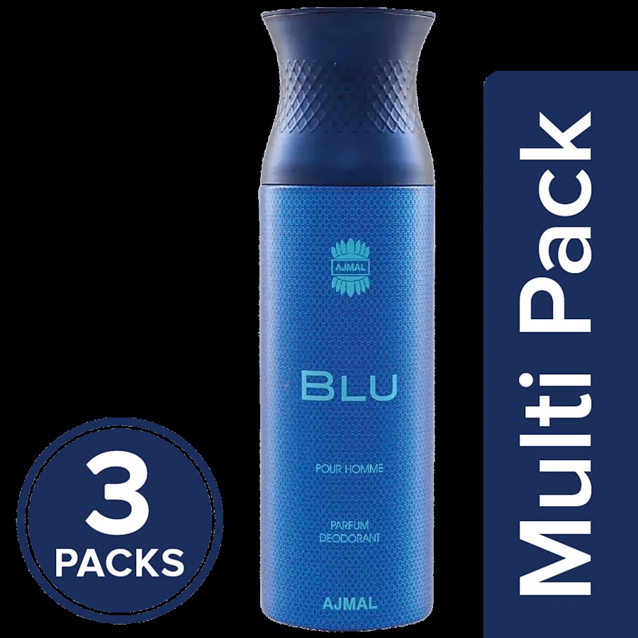 Ajmal Blu Perfume Deodorant For Men