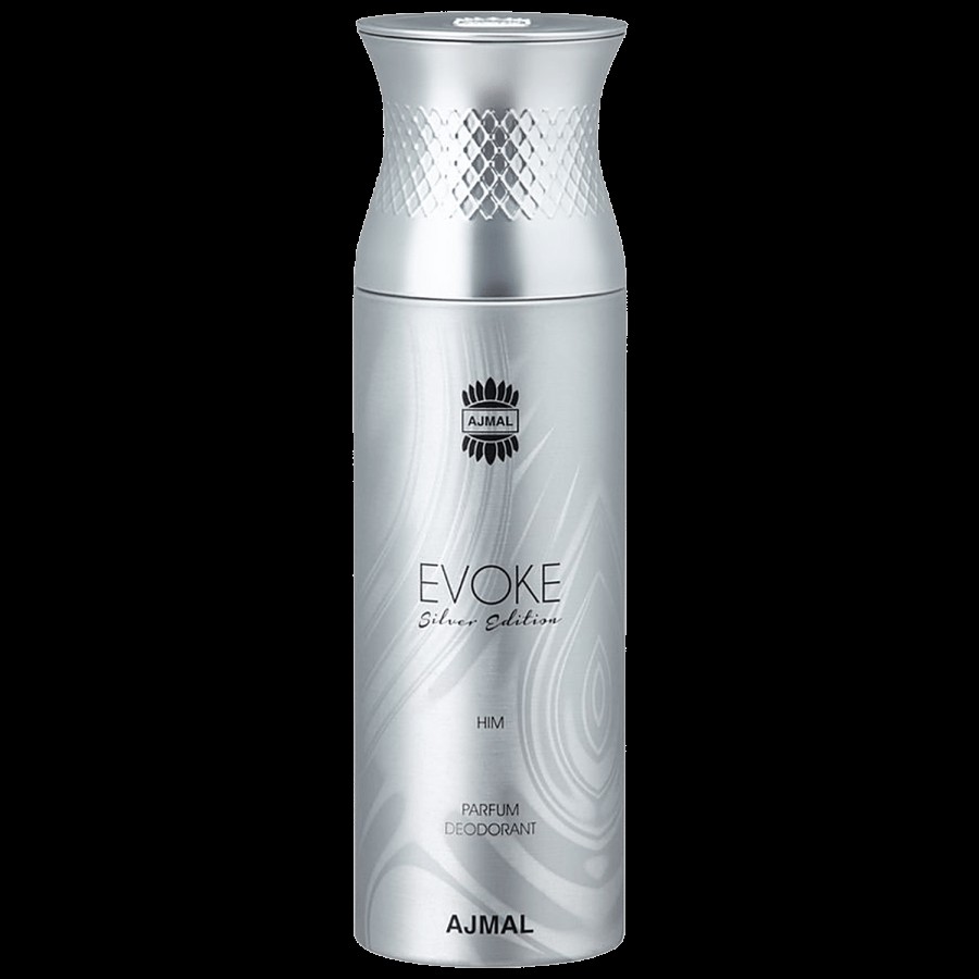 Ajmal Evoke Silver Edition Perfume Deodorant For Men