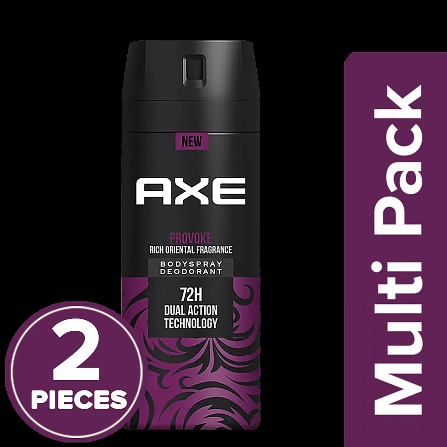 Axe Provoke Long Lasting Deodorant Body Spray - For Men