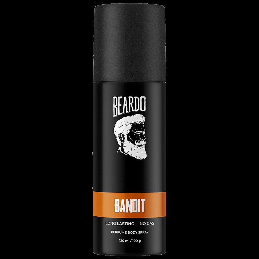 Beardo Bandit Perfume Body Spray - No Gas