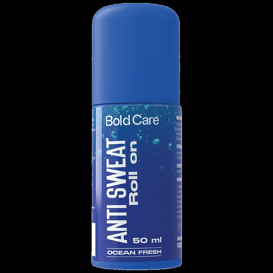 Bold Care Anti-Sweat Roll-On - Ocean Fresh