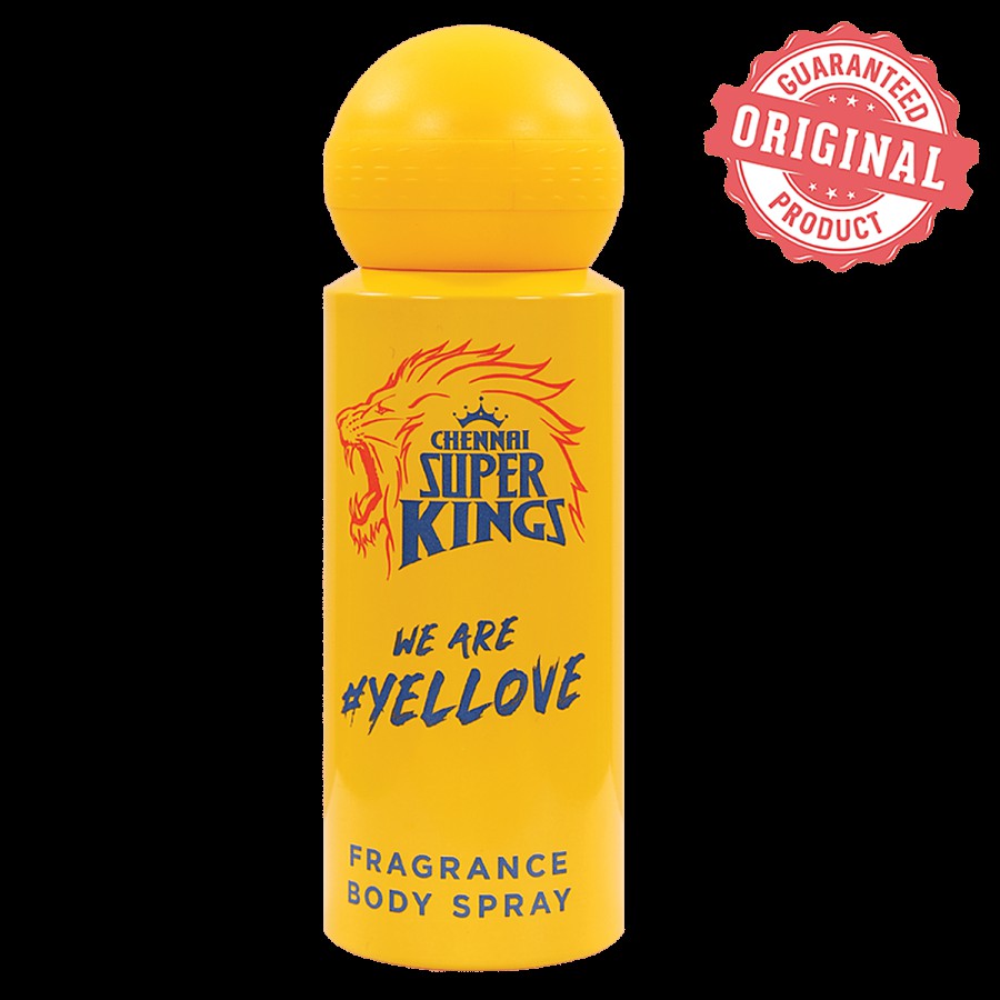 CHENNAI SUPER KINGS We Are Yellove - Fragrance Body Spray