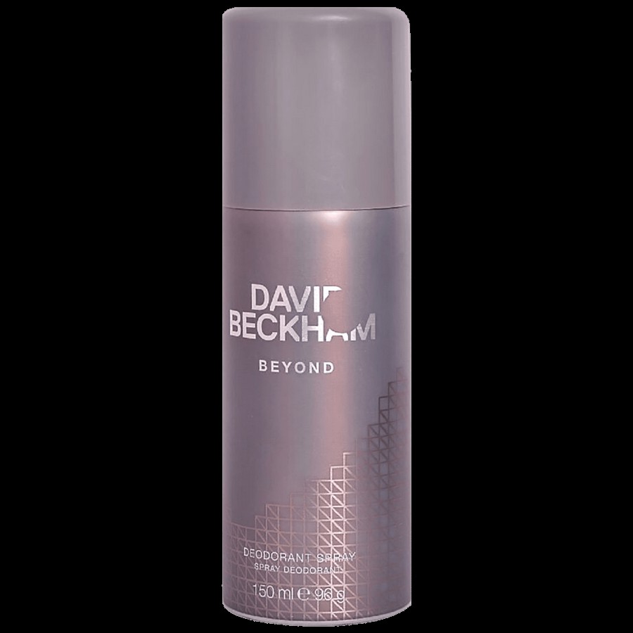 David Beckham Beyond Deodorant Spray - For Men