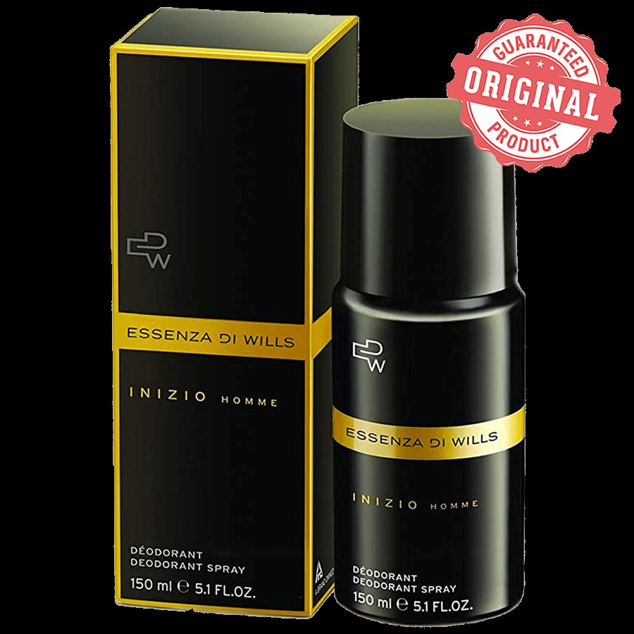 EDW Essenza Inizio Homme Luxury Deodorant Spray - For Men