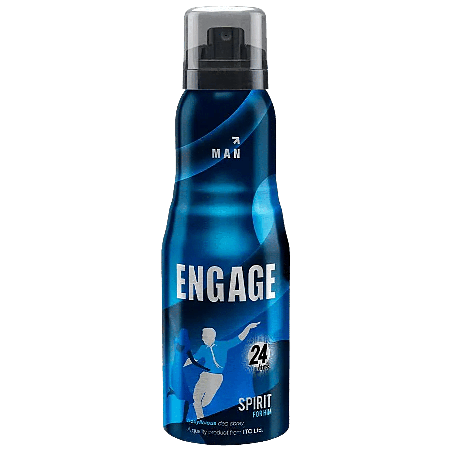 Engage Spirit Bodylicious Deo Spray - For Him