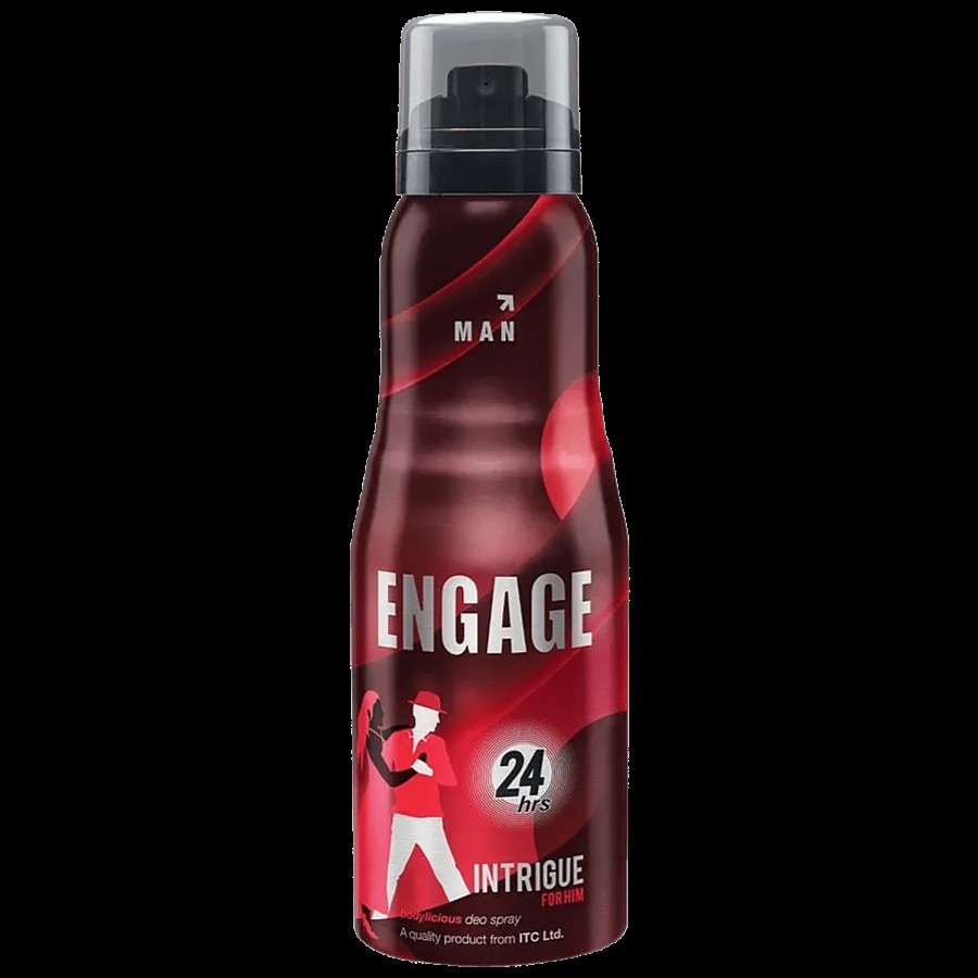 Engage Intrigue Bodylicious Deo Spray - For Him