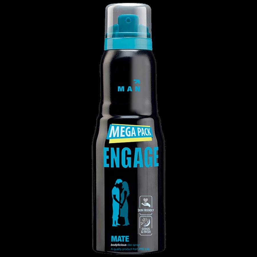 Engage Mate Bodylicious Deo Spray - For Men