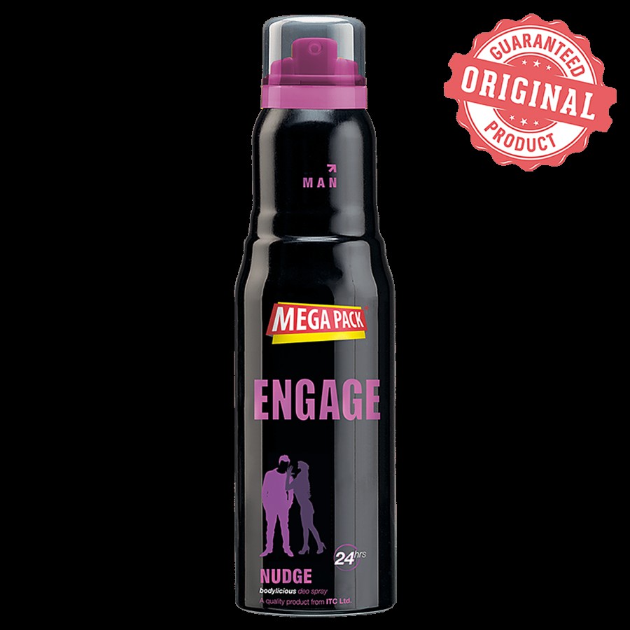 Engage Nudge Bodylicious Deo Spray - For Men