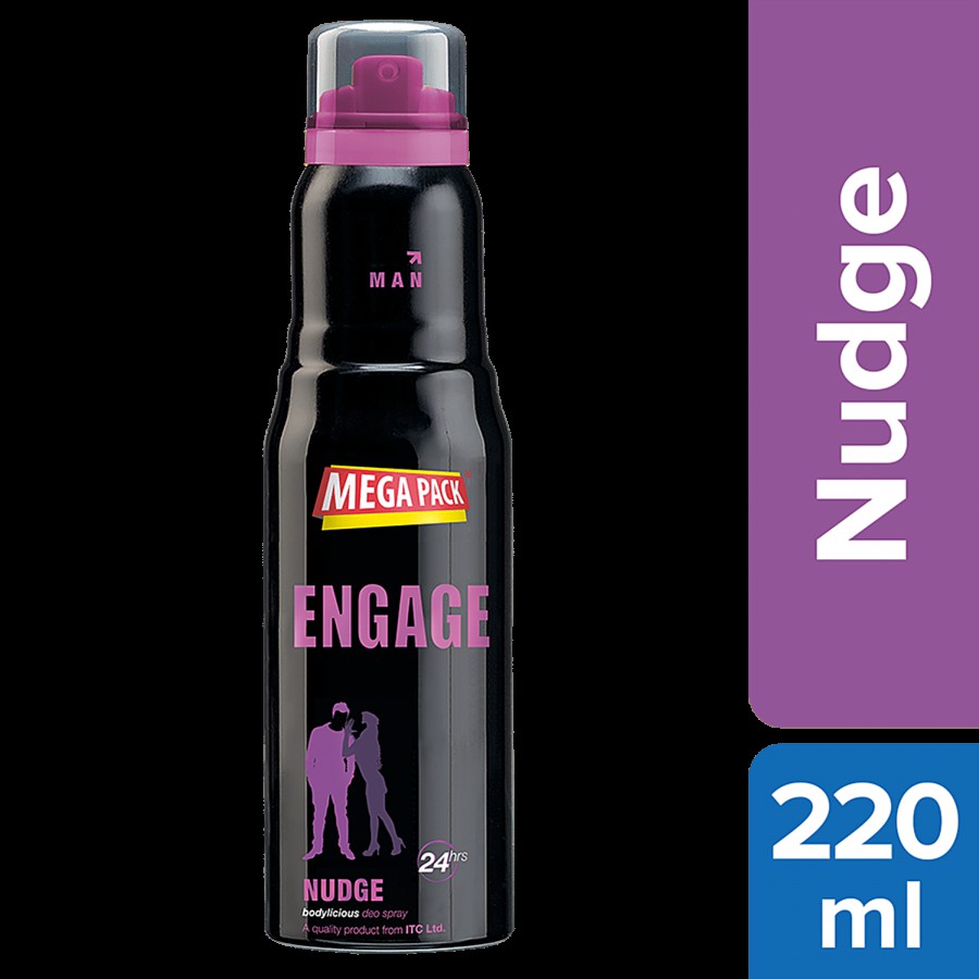 Engage Nudge Bodylicious Deo Spray - For Men