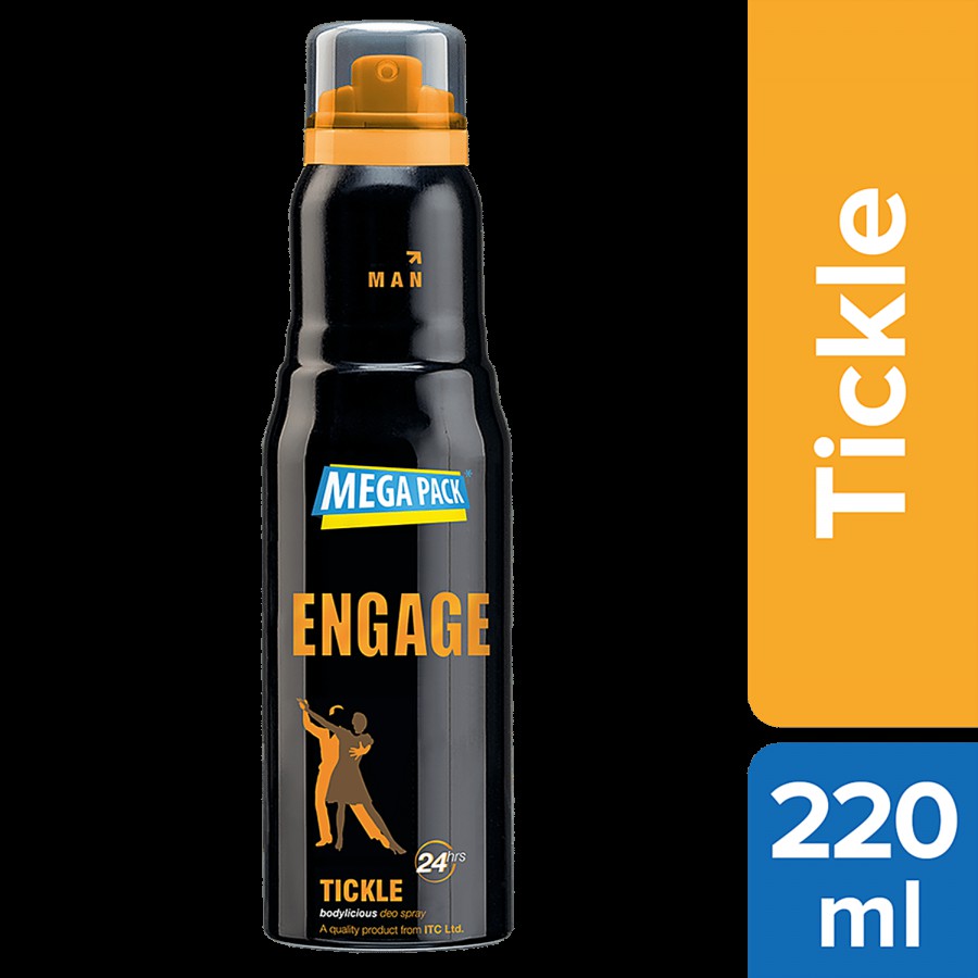 Engage Tickle Bodylicious Deo Spray - For Men