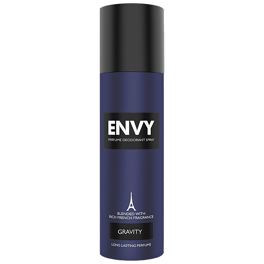 Envy Gravity Perfume Deodorant Spray - Long-Lasting