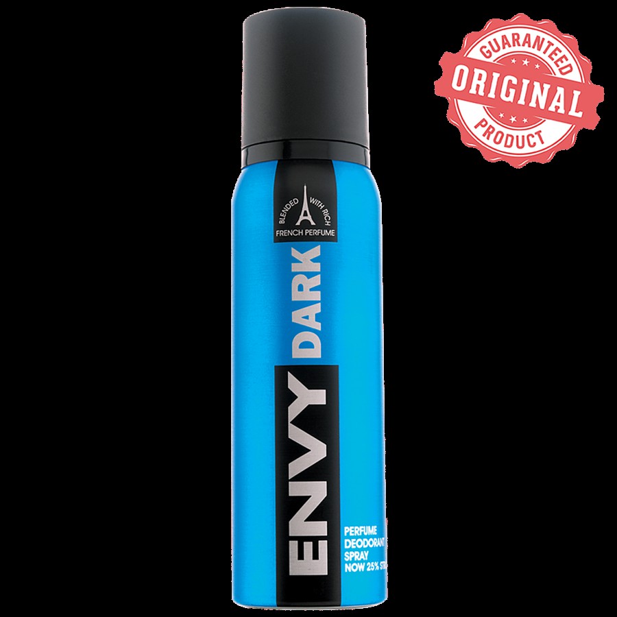 Envy Dark Perfume Deodorant Spray - Long-Lasting