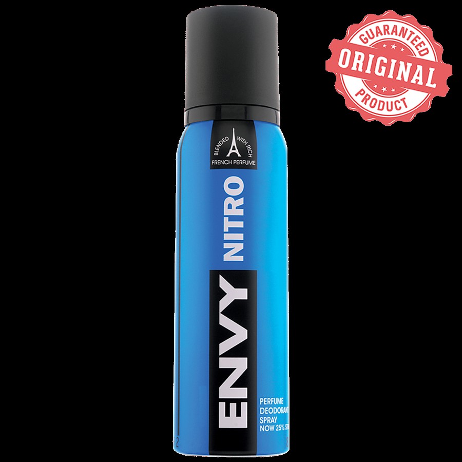 Envy Nitro Perfume Deodorant Spray - Long-Lasting