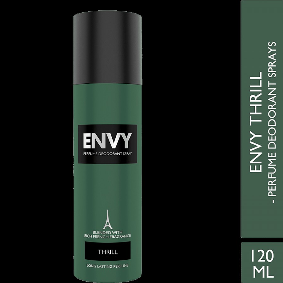 Envy Thrill Perfume Deodorant Spray - Long-Lasting