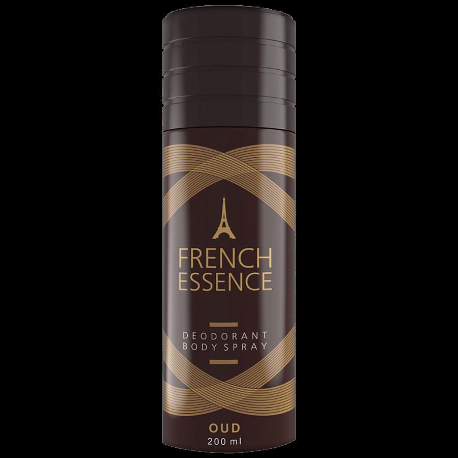 French Essence Deodorant Body Spray - Oud