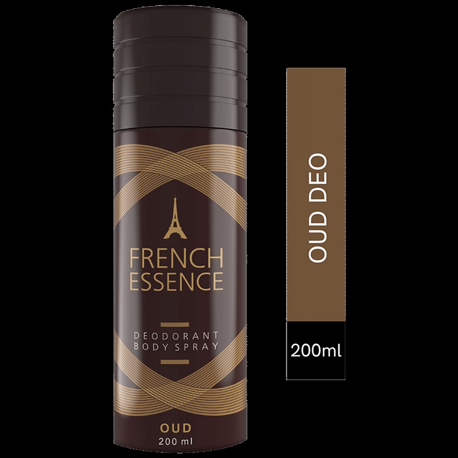 French Essence Deodorant Body Spray - Oud