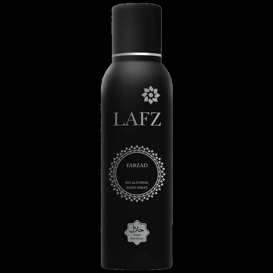 LAFZ Farzad No Alcohol Deodorant Spray - For Men