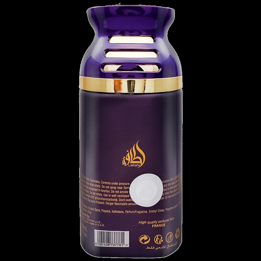 Lattafa Badee Al Oud (Amethyst) Concentrated Deodorant - Imported