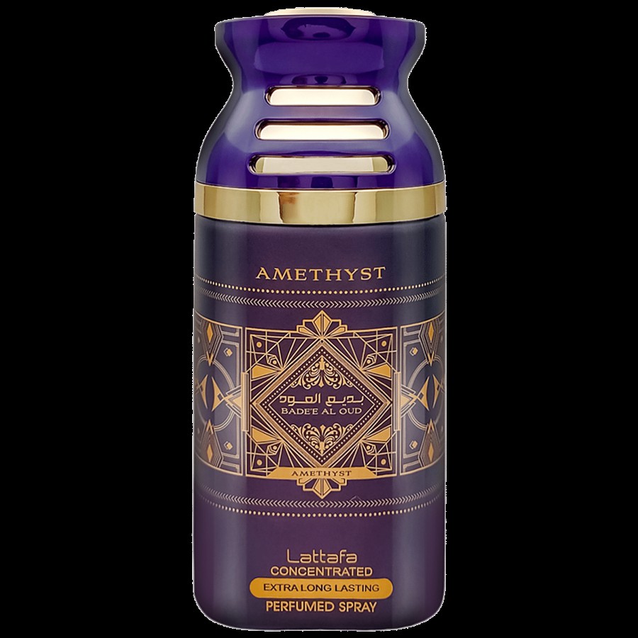 Lattafa Badee Al Oud (Amethyst) Concentrated Deodorant - Imported