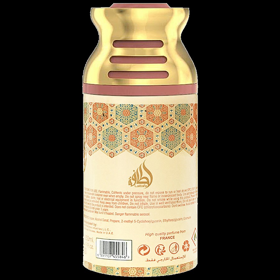 Lattafa Raghba Deodorant - Imported