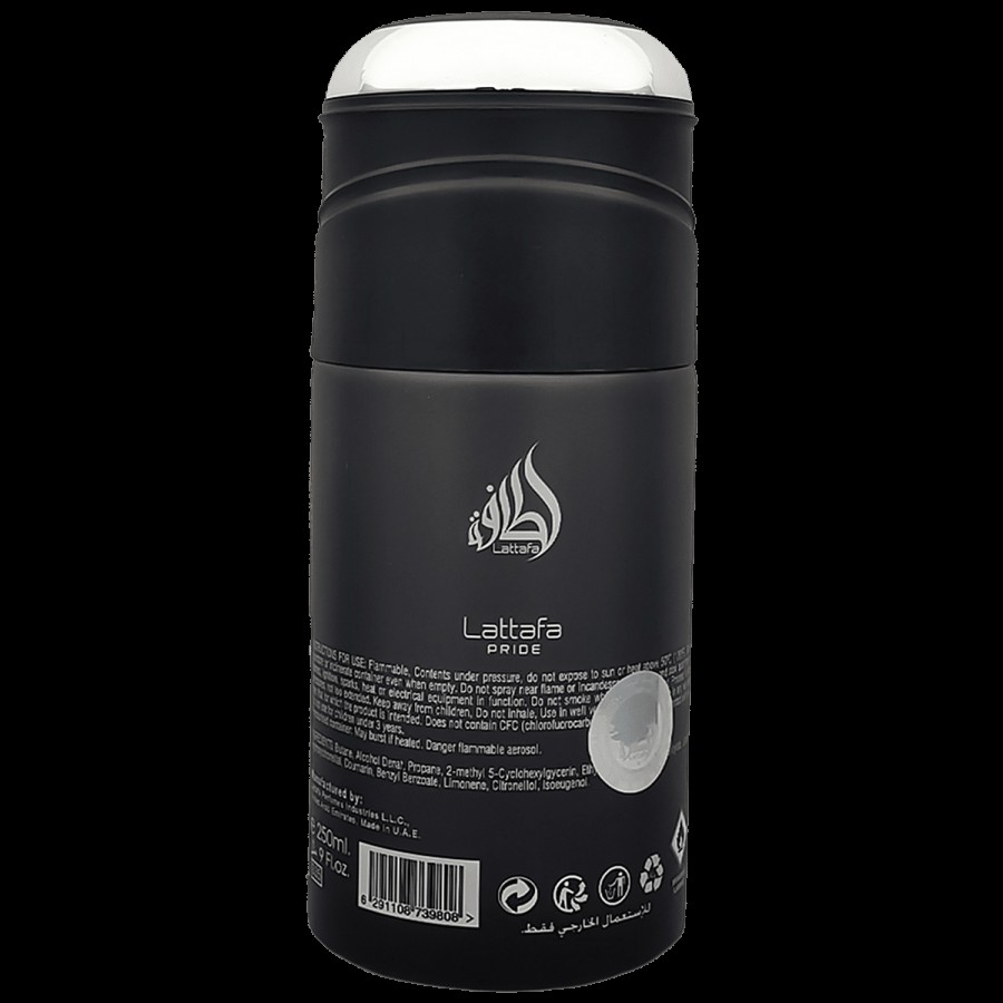 Lattafa Shaheen Silver - Concentrated Perfumed Spray