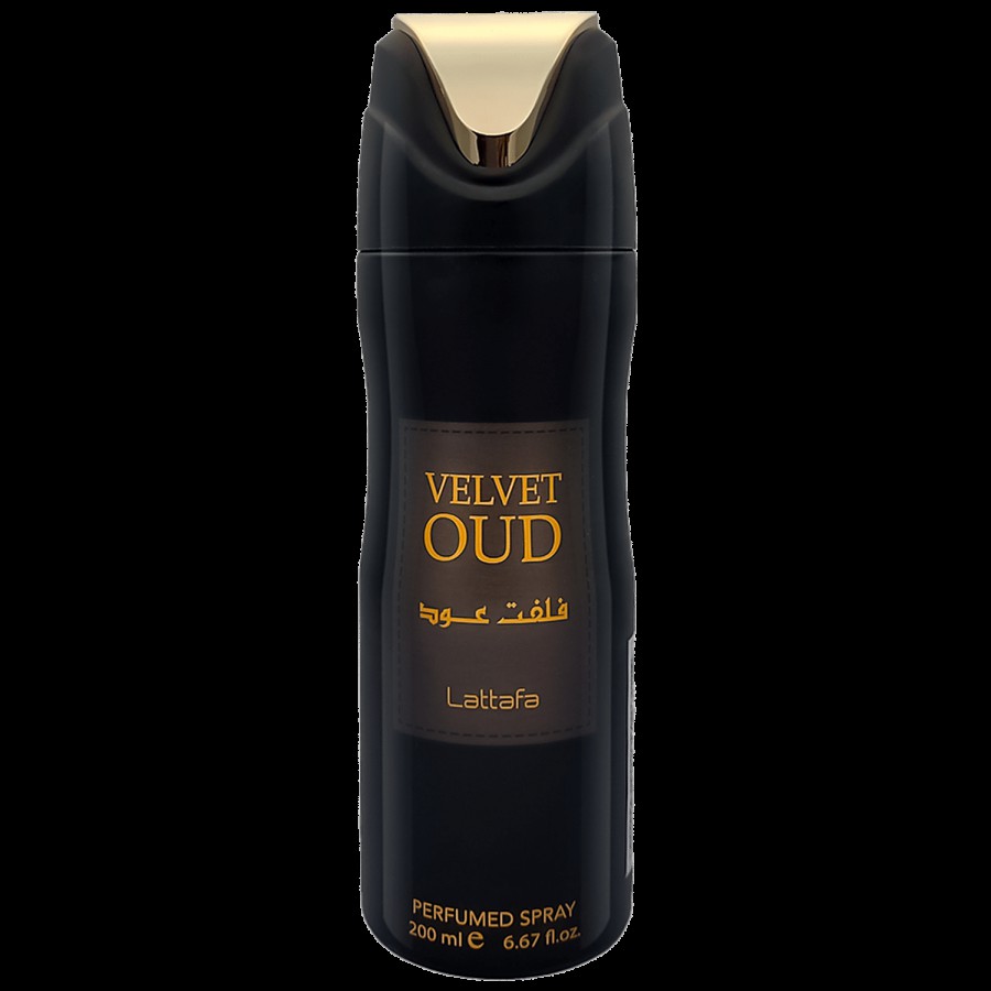 Lattafa Velvet Oud Deodorant - Imported