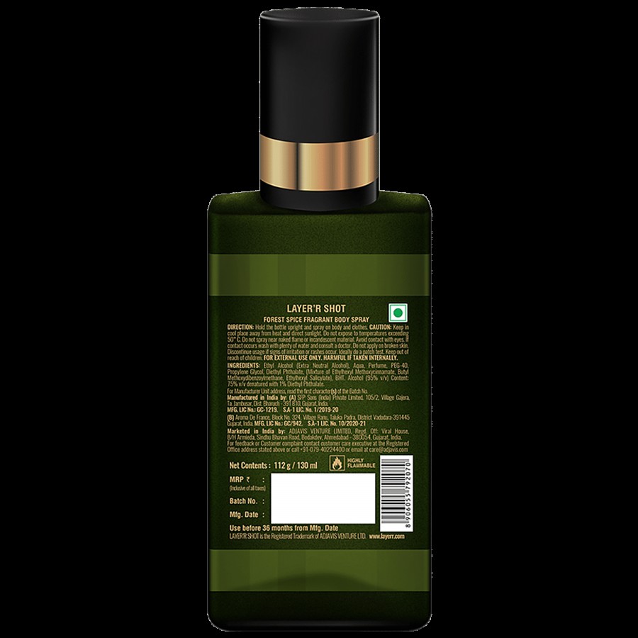 Layerr Shot - Fragrant Body Spray