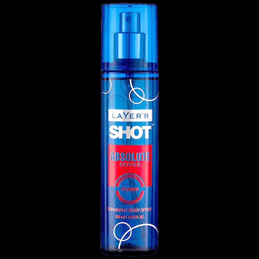 Layerr Shot Fragrant Body Spray - Absolute Series