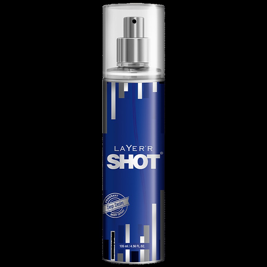 Layerr Shot Fragrant Body Spray - Deep Desire