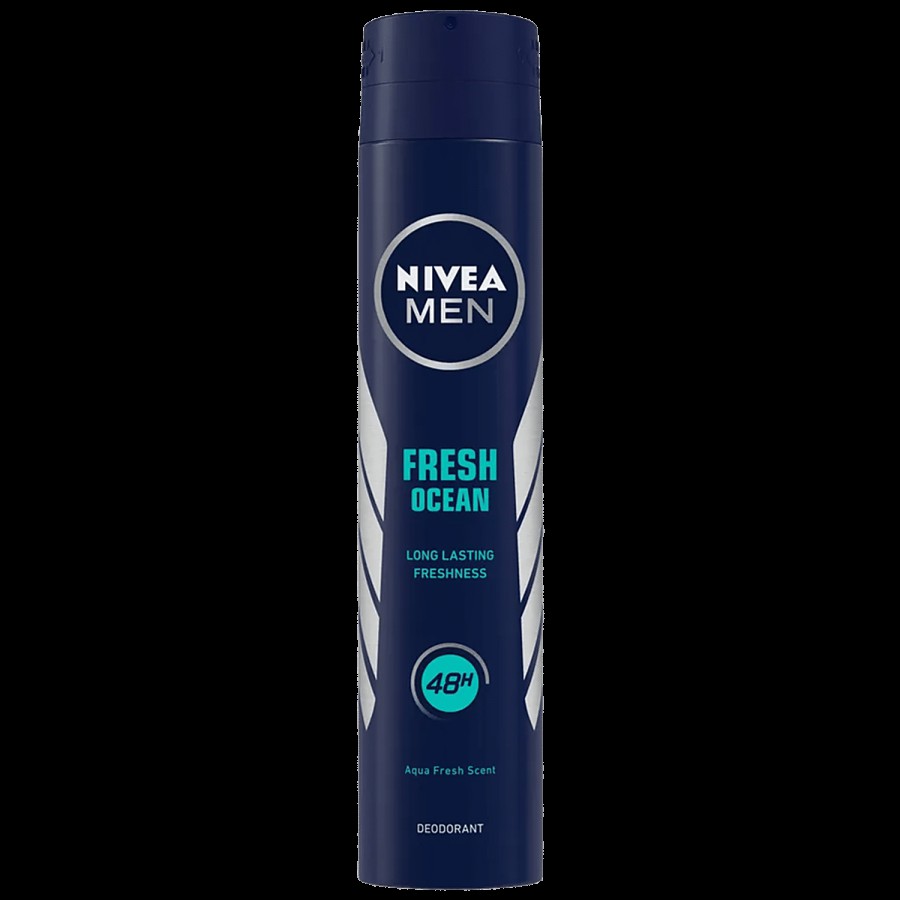 NIVEA Fresh Ocean Aqua Fresh Scent Deodorant - For Men