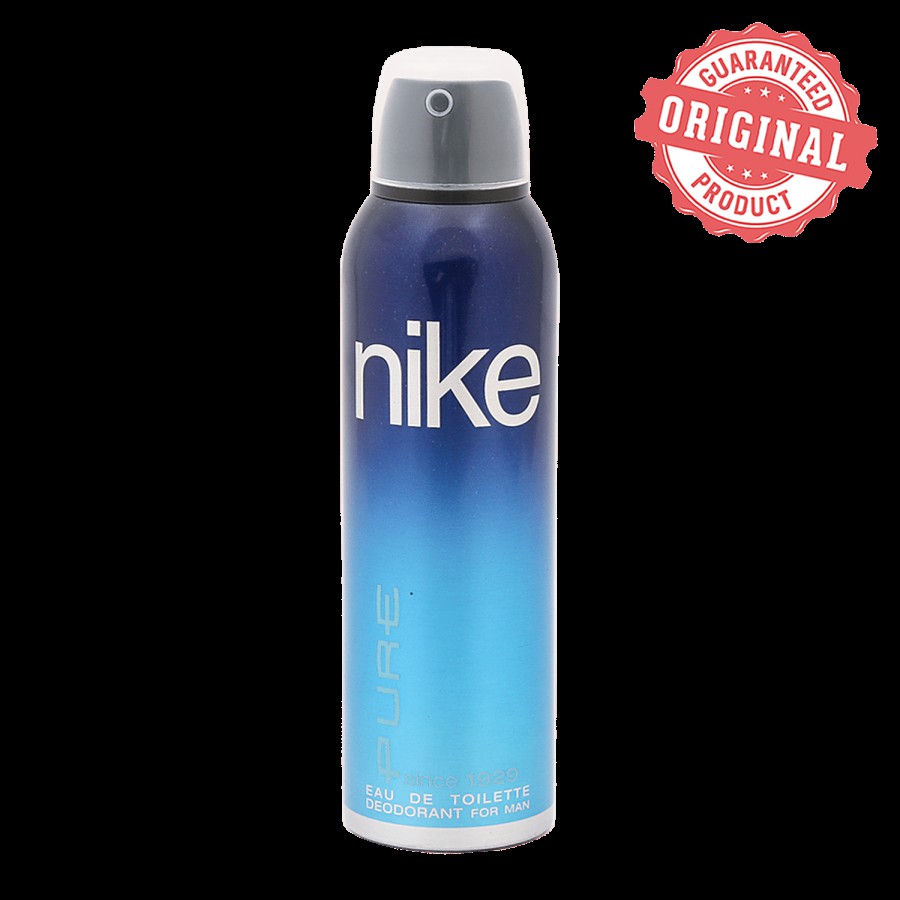 Nike Pure Eau De Toilette Deodorant - For Man