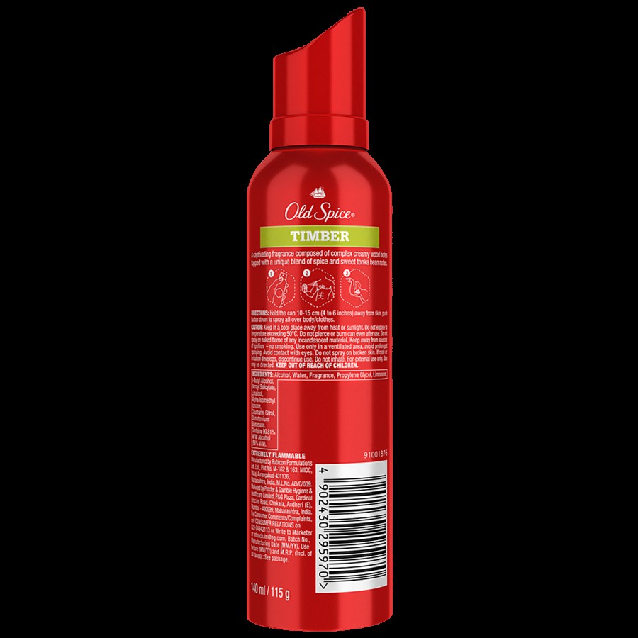 Old Spice Deodorant Body Spray - Timber