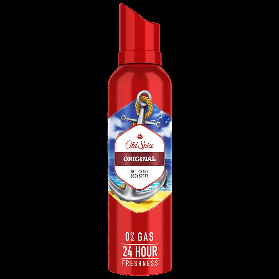 Old Spice Original Deodorant Body Spray - No Gas