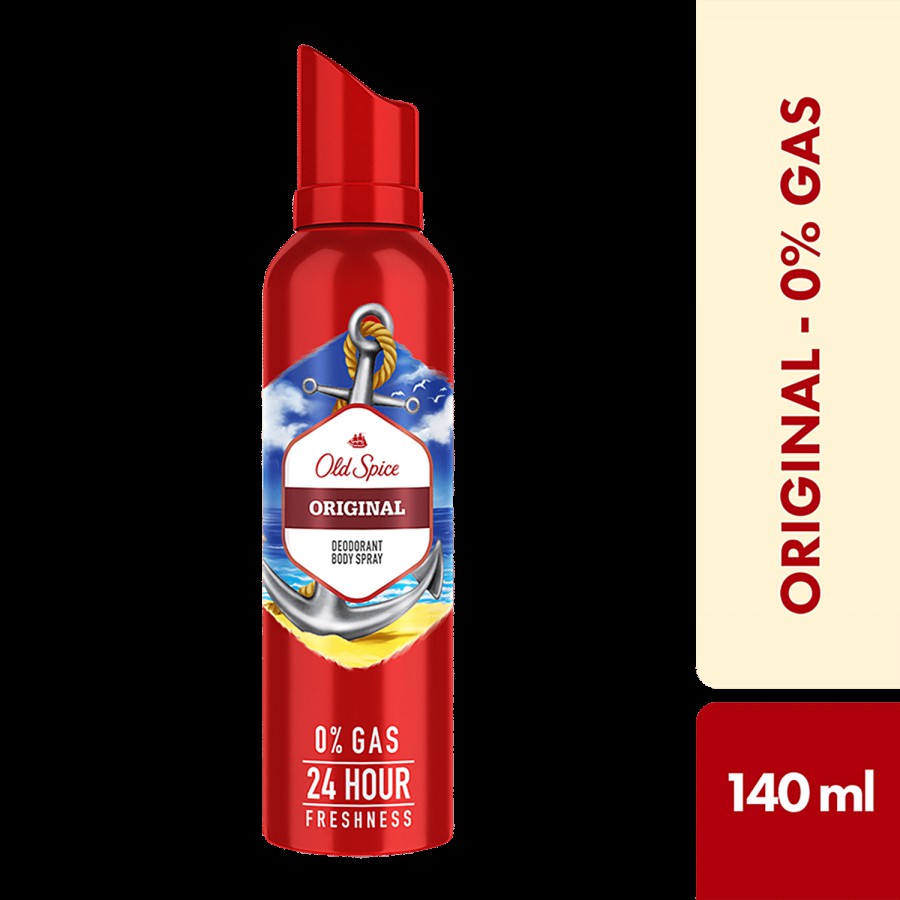 Old Spice Original Deodorant Body Spray - No Gas